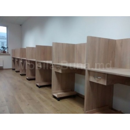 Masă Operator Call Center cu Panouri de Intimitate A-9